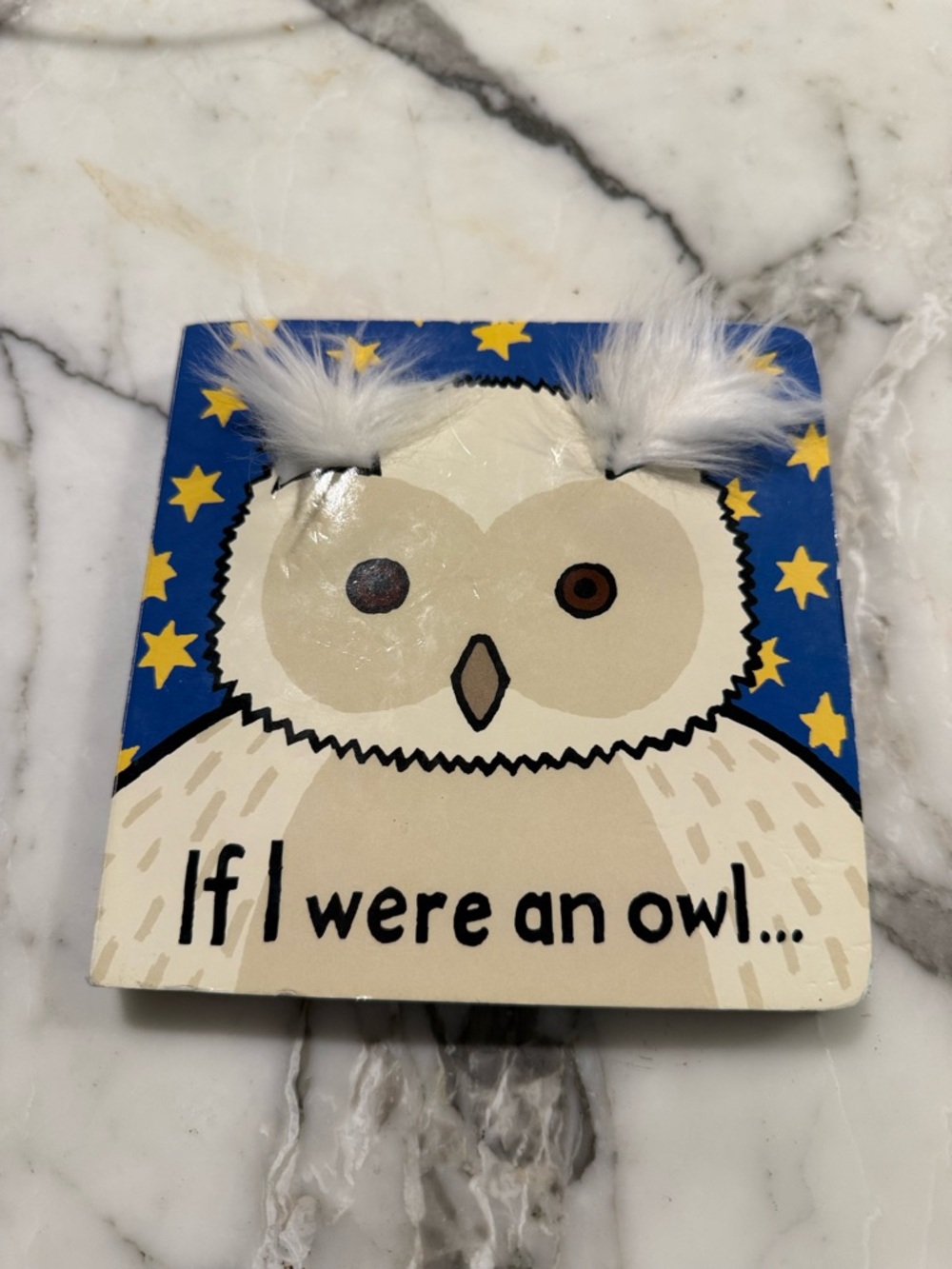 $13 ADD ON Jellycat If I Were‎ An Owl Sensory Board Book
